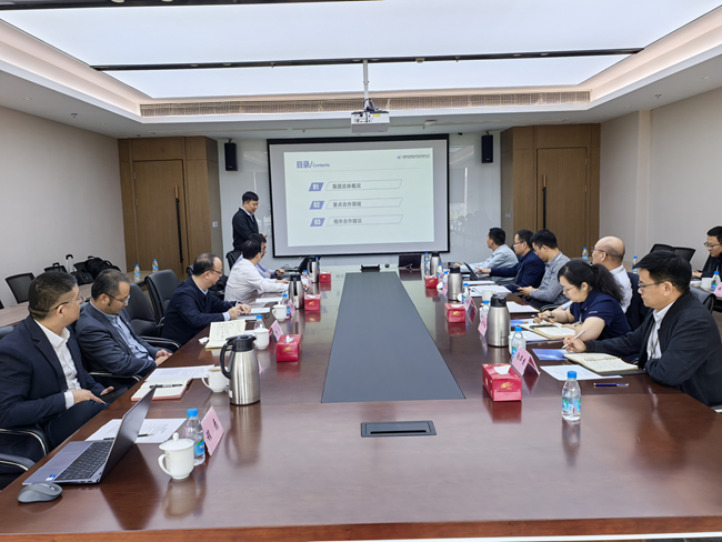 中国华亿在线副总经理毛昌辉赴苏州实验室交流